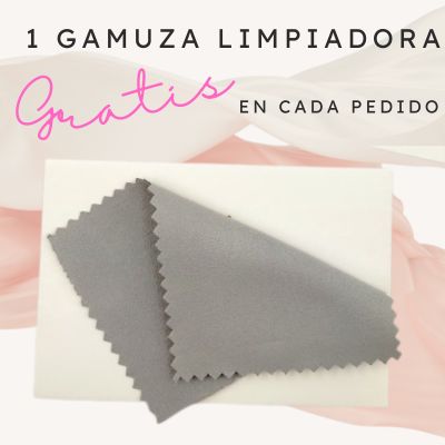 Gamuza Limpiadora de Joyas gratis por tu compra